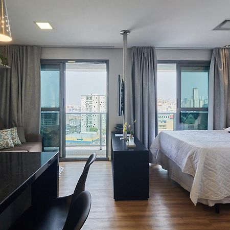 Estudio Aconchegante No Centro De Curitiba - Ar Condicio E Localizacao Perfeita! Luaran gambar